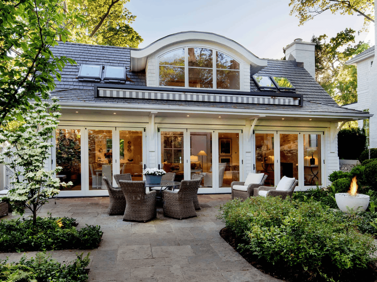 Luxury guest house with Enviroshake installed