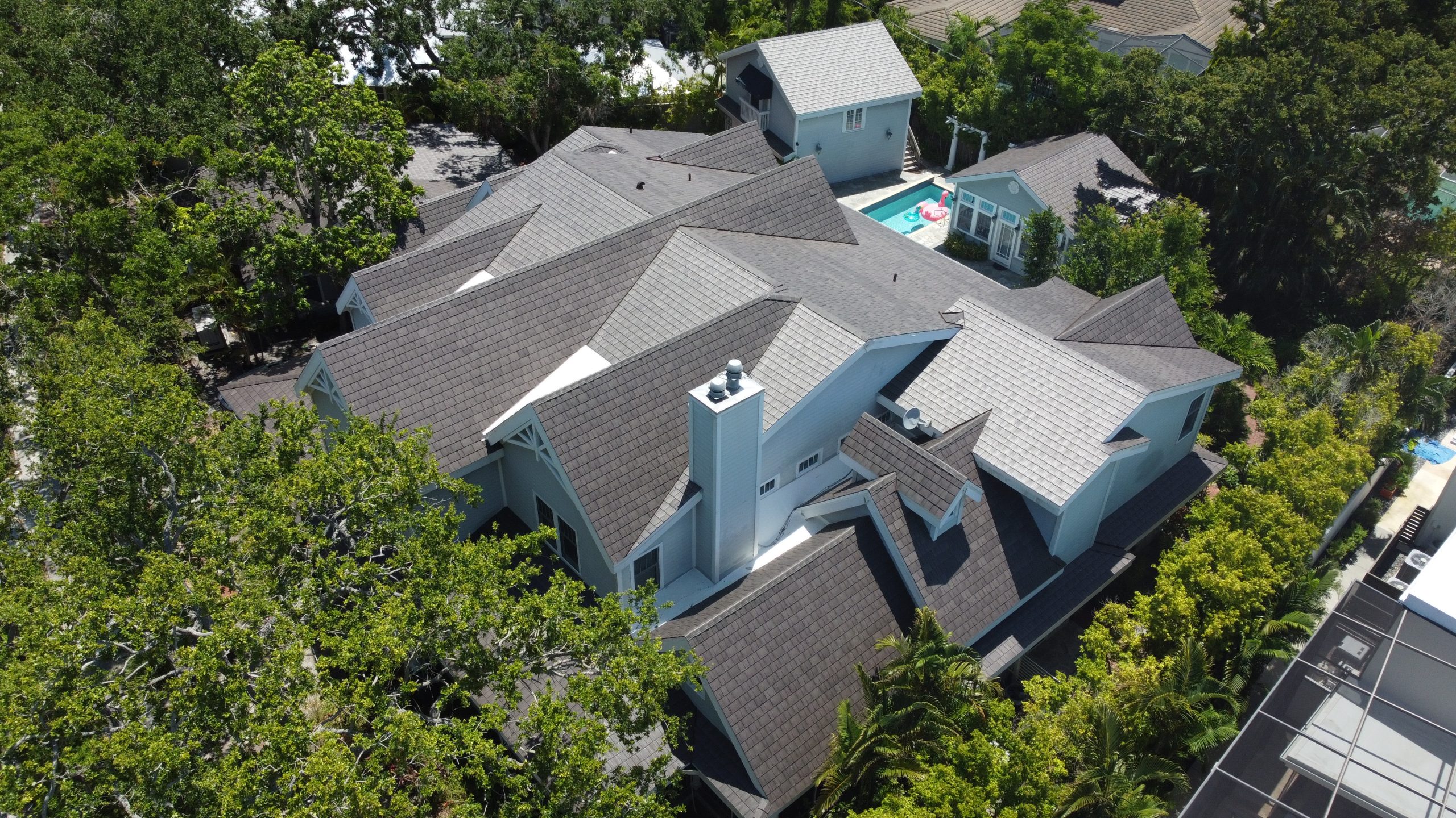 Enviroshake Aged Cedar on Florida home