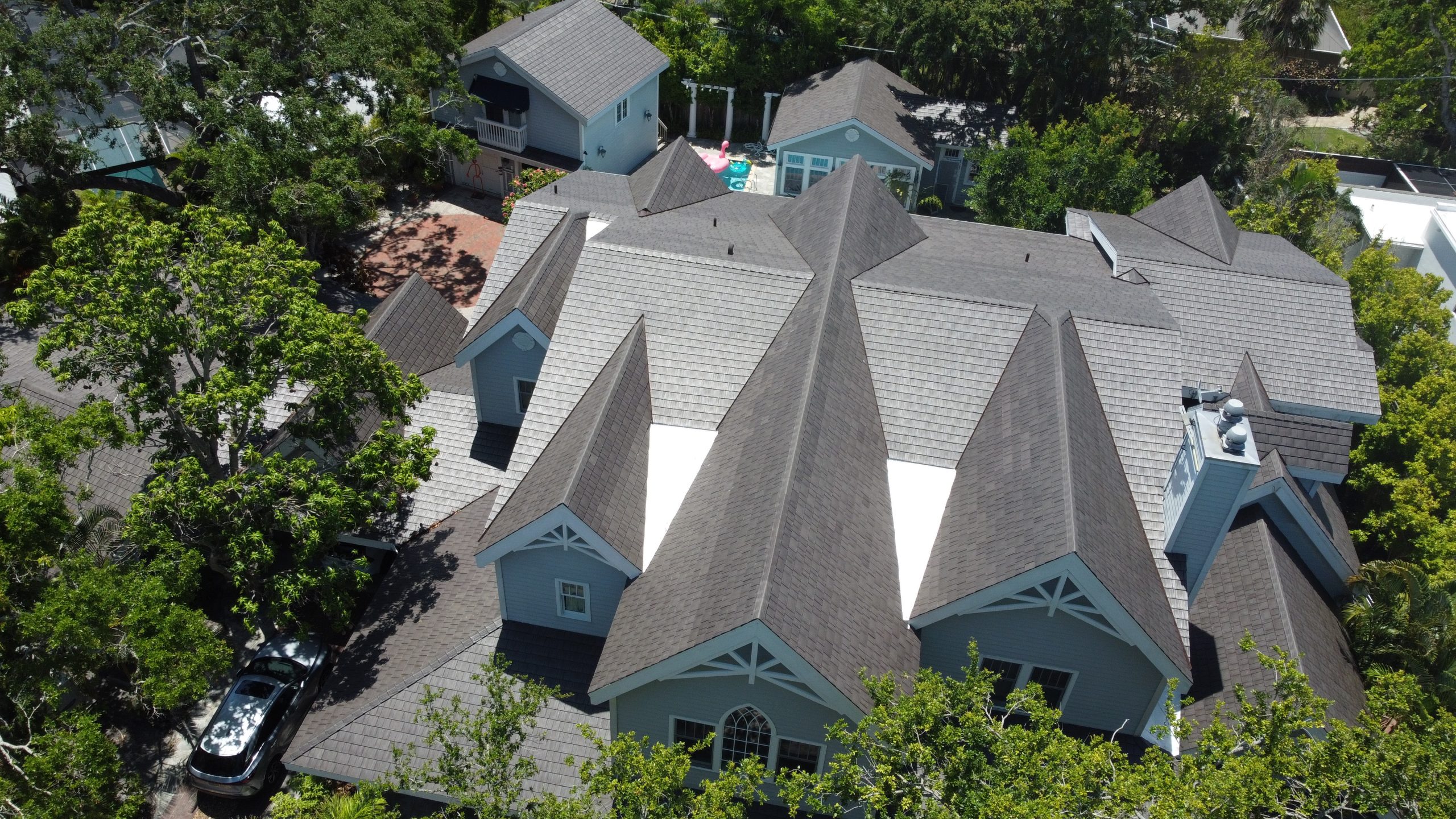 Enviroshake Aged Cedar on Florida home