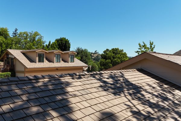 Disney Brown Enviroshake Residential Roof