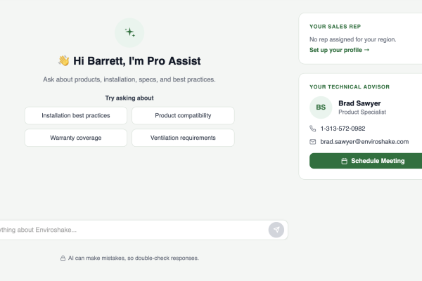 Screen capture showcasing AI Pro Assist feature